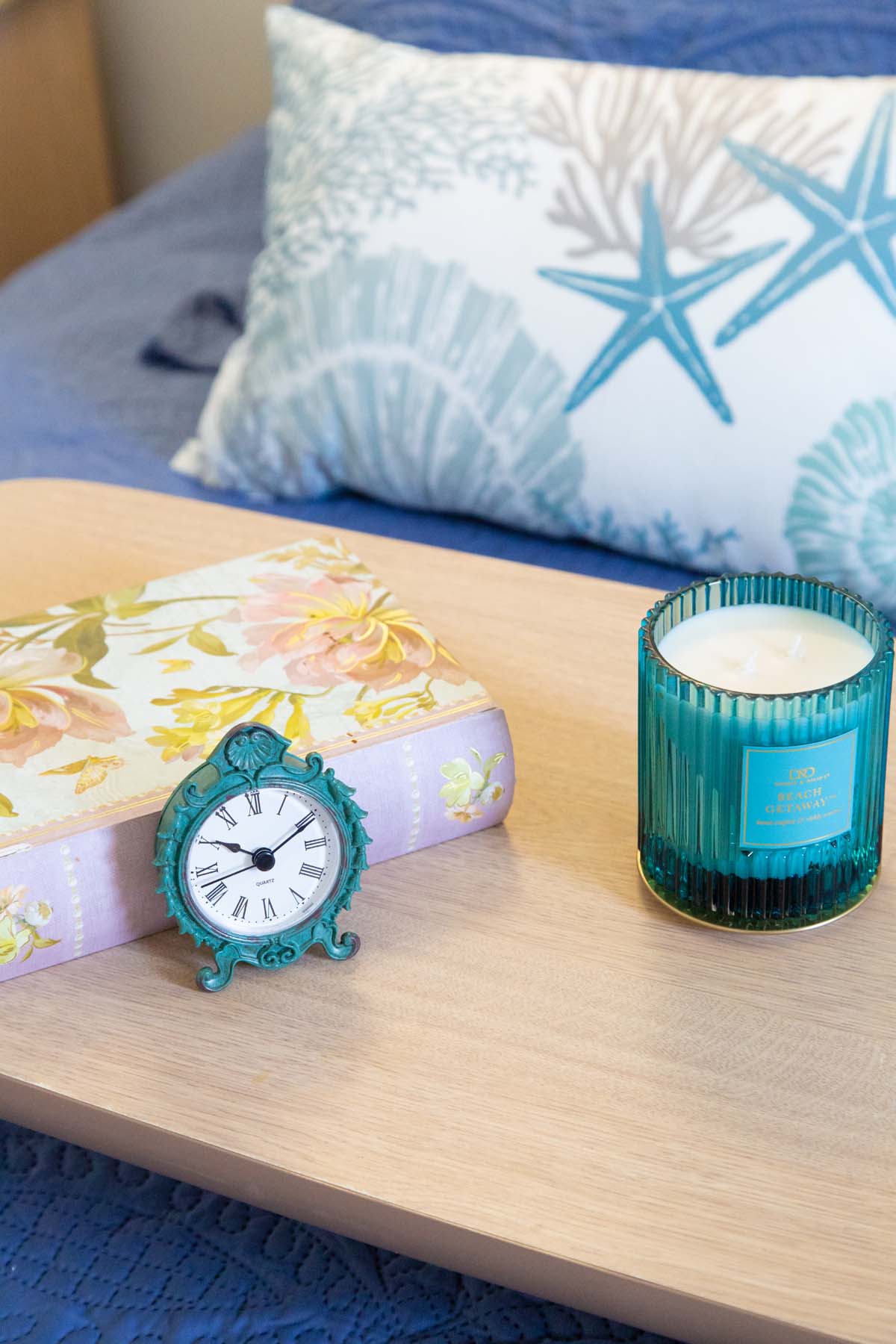 Beachside Post Acute therapy rest room clock verticle view